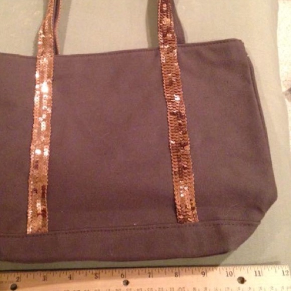 Brown Sequin Purse, New Without Tags - Picture 2 of 3